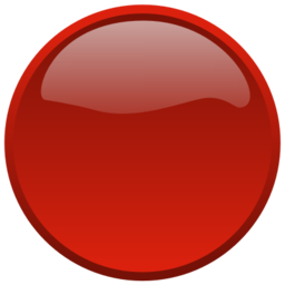 Download free red round button icon